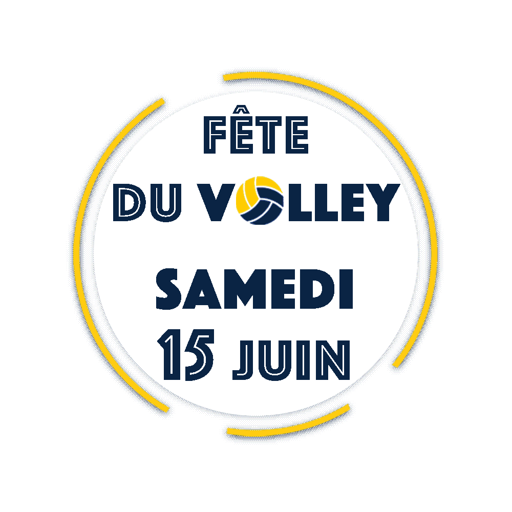 Volleyball Fete Sticker by Mende Volley Lozere for iOS & Android GIPHY