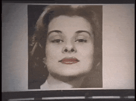michaelpaulukonis loop lips lipstick vintage commercial GIF