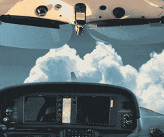Sky Flying GIF by European Flight Academy