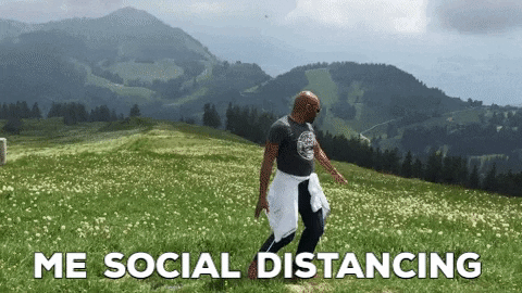 I Need My Space Reaction GIF by Robert E Blackmon