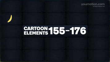 Cartoon Elements 155 176 | Video |You Motion
