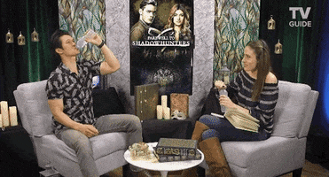 harry shum jr water GIF by TV Guide