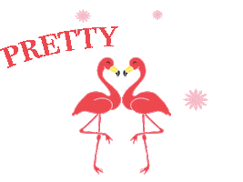 Swim Flamingo Sticker by BBLittles