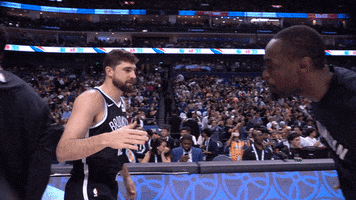 High Five Kyrie Irving GIF by Brooklyn Nets