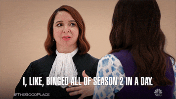 Binging Season 4 GIF by The Good Place