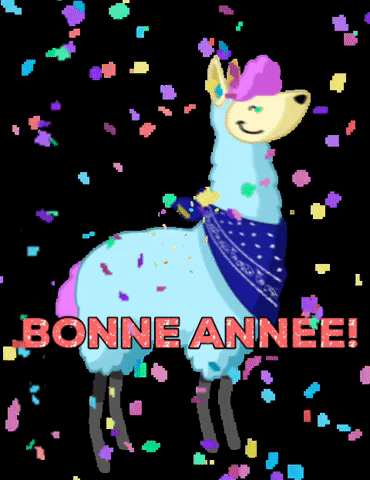 Bonne Annee Alphie Gif By Loto Quebec Find Share On Giphy