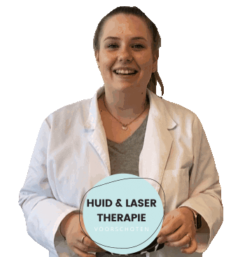 Huid en Laser Voorschoten Sticker