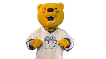 Bear Mascot Sticker by Western New England University
