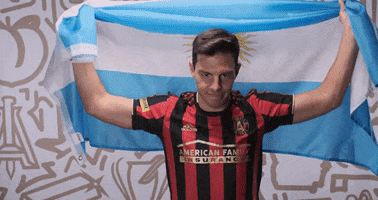 Argentina Flag Nod GIF by Atlanta United