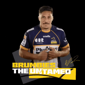 Pistol GIF by BrumbiesRugby