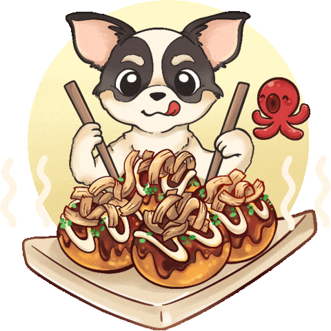 Dog Food Sticker by Izakaya Juraku