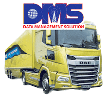 Truck Transport Sticker by Data Management Solution S.R.L.