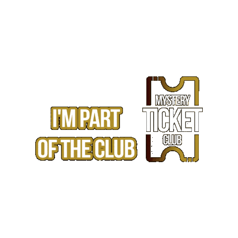 Mysteryticketclub Sticker by Buckt