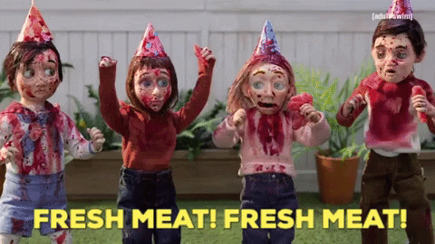 Fresh Meat Horror GIF by Adult Swim - Find & Share on GIPHY