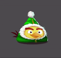 Surprised Winter GIF by Angry Birds
