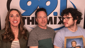 Celebrate Radio Station GIF by 99.1 The Mix