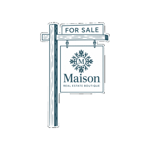 Maison Sticker by Cindy Bennett Real Estate