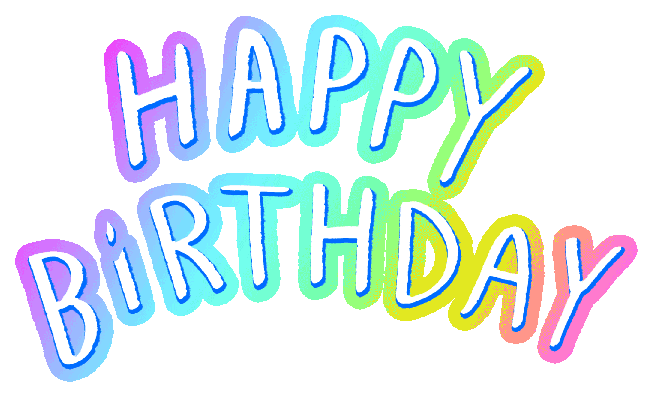 Happy Birthday Sticker by megan motown for iOS & Android | GIPHY