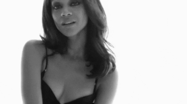 black and white
