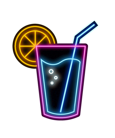 Summer Drink Sticker by Acebed_official