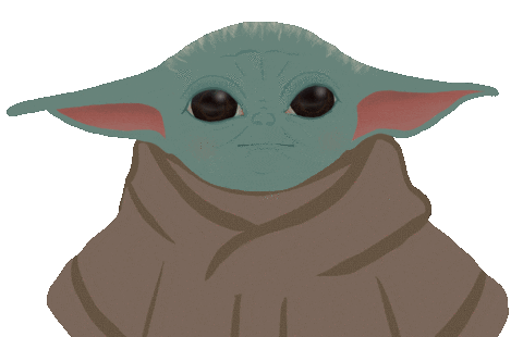 Baby Yoda Sticker For Ios Android Giphy