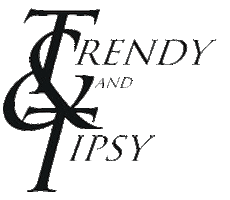 Trendy and Tipsy Sticker