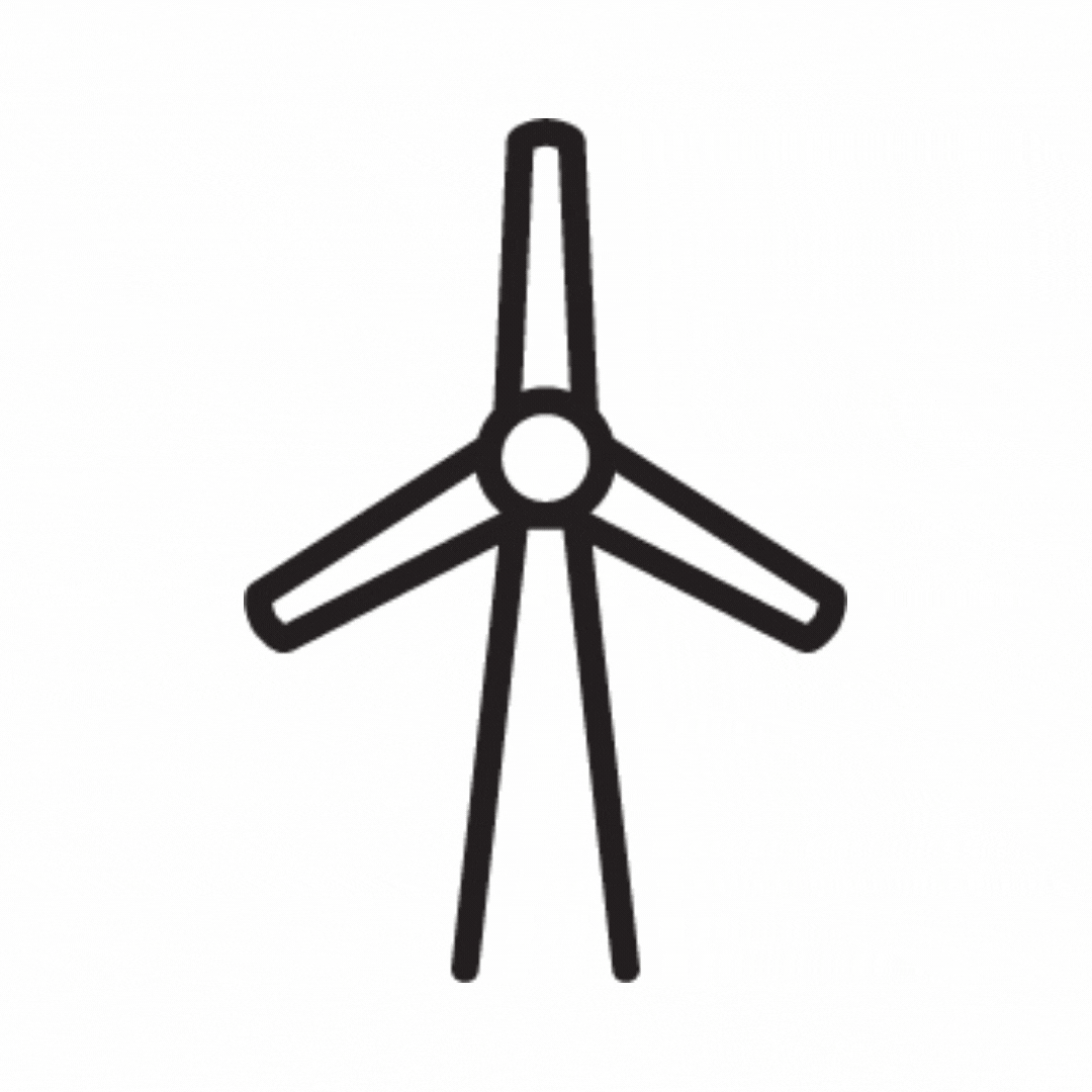 Wind Windmill GIF by SparkPower