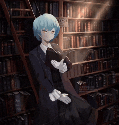 Library Angela GIF