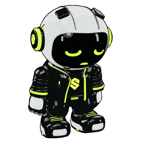 Sad Robot Sticker by ShanGyi VPN