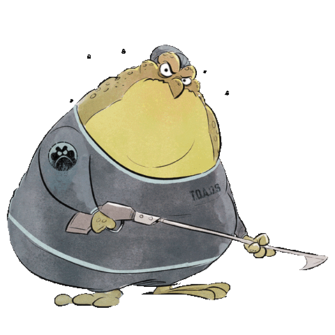 Toad Sticker