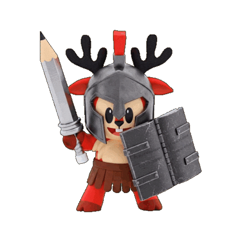 Fire Warrior Sticker by NIEC Indonesia