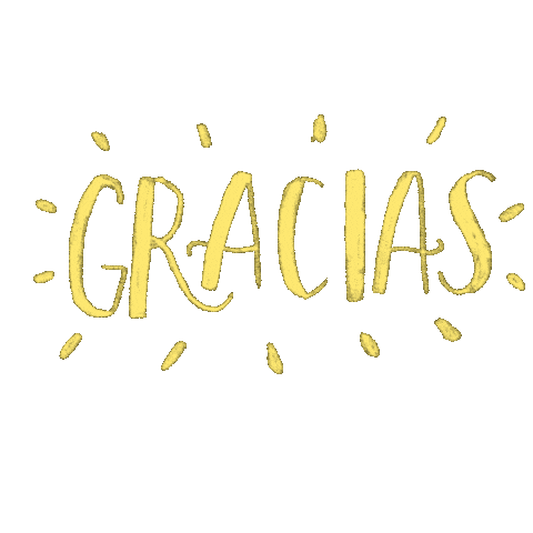 Thanks Lettering Sticker