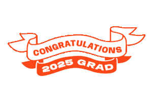 Congratulations Graduate Sticker by UF J-School