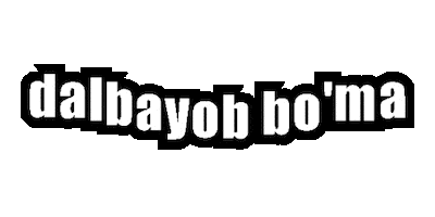 Dalbayob Boma Sticker