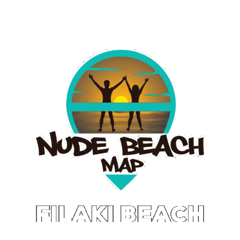 Filaki Sticker by nudebeachmap