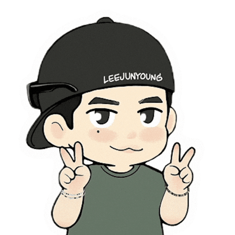 Peace Leejunyoung Sticker