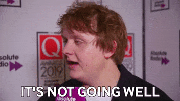 Lewis Capaldi Not Going Well GIF by AbsoluteRadio