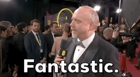 Paul Giamatti Bafta Film Awards GIF