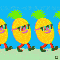 pineapples GIF by gifnews