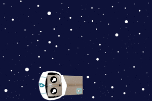 Space Astronaut GIF by DropFriends