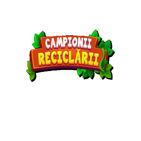 Campionii Reciclarii Sticker