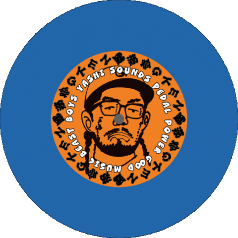 Vinyl Record Sticker