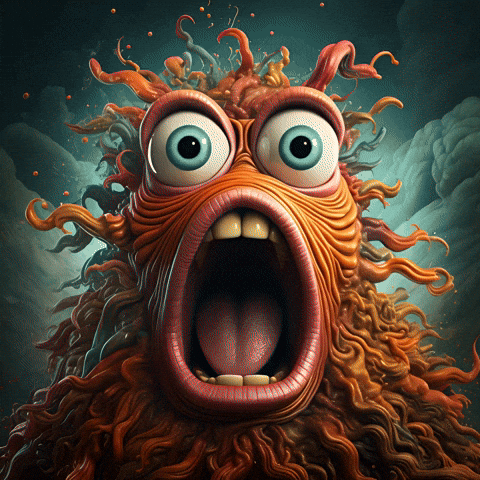 Angry Scream GIF by Maryanne Chisholm - MCArtist
