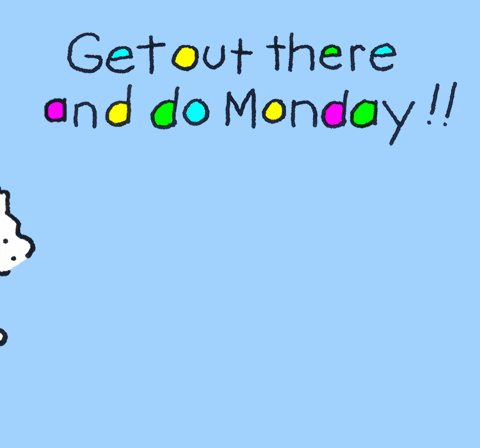 Monday Motivation GIF by Chippy the dog - Find & Share on GIPHY