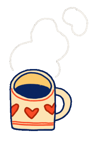 Good Morning Coffee Sticker by cheyenne barton