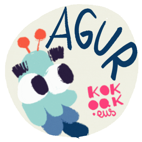 Kai Goodbye Sticker by KOKOAK Eider Eibar