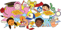 Indonesia Sahabat Sticker by Cerdas Berkarakter