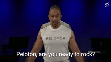 Are You Ready To Rock GIF by Peloton