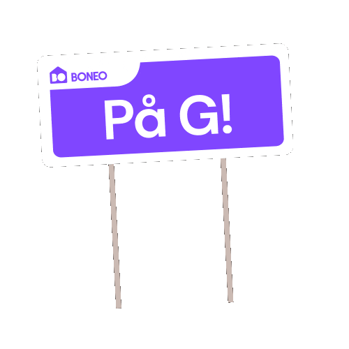 Villa Skylt Sticker by Boneo