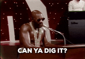 Sexy Bald Head GIF by The Official Giphy page of Isaac Hayes